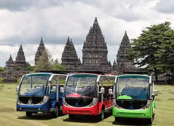 sightseeing bus car