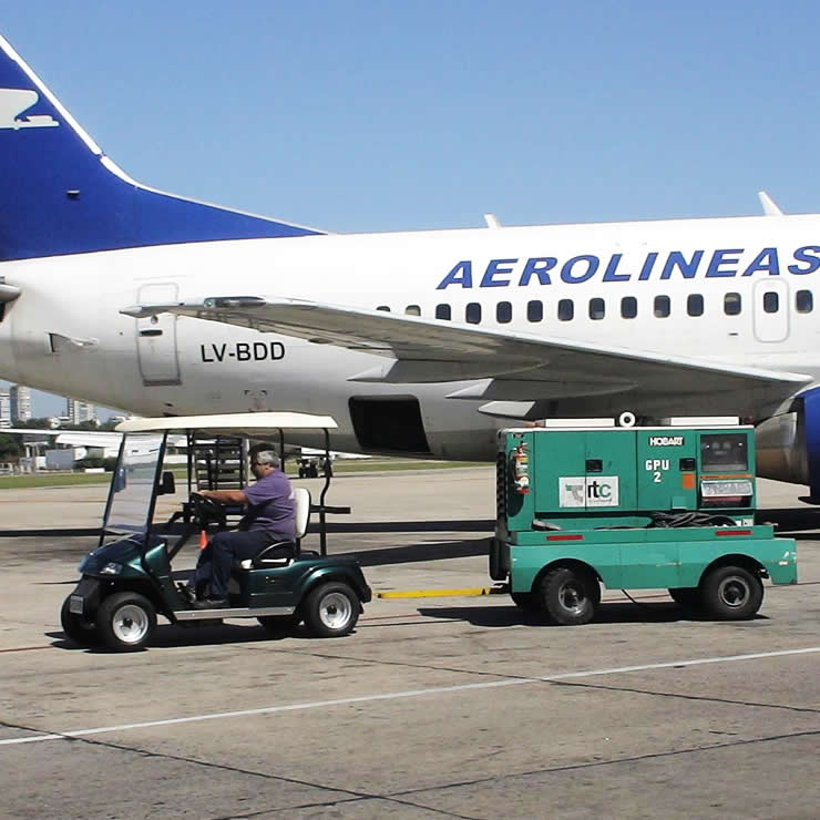 airport golf cart