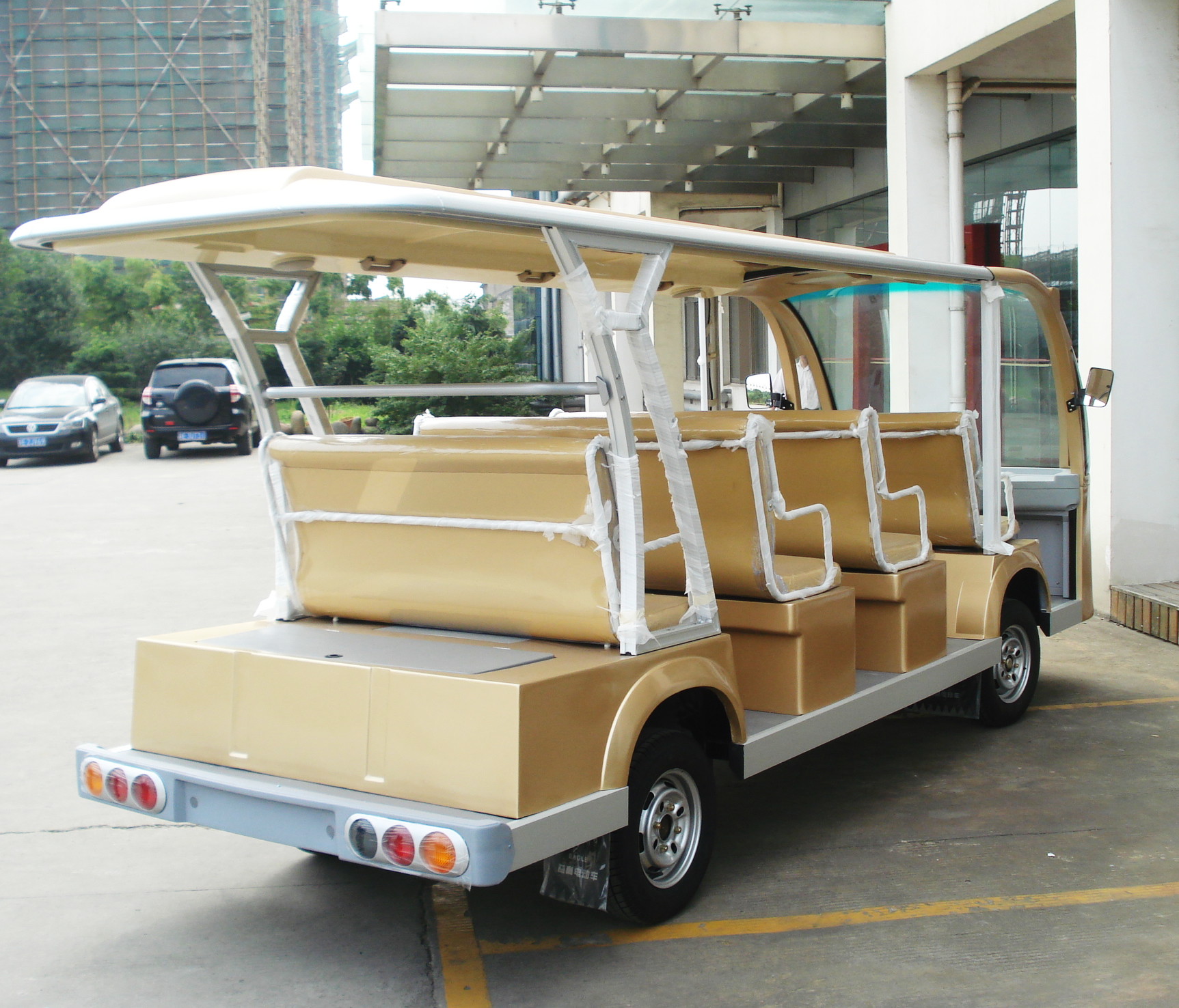 Custom sightseeing bus car vehicle