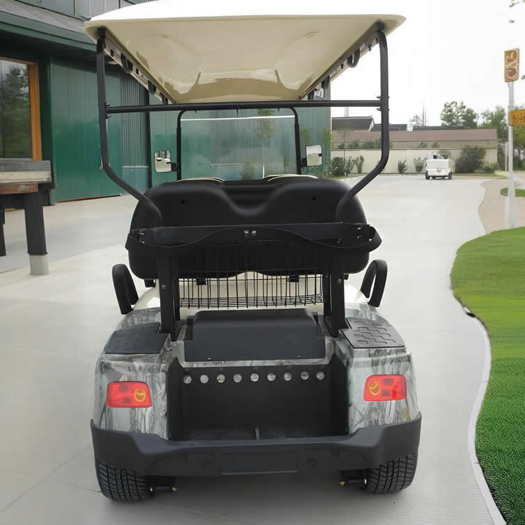 Custom Vehicle Sightseeing Bus Car 6 Passenger Person Seat Electric Golf Cart - EG2068K