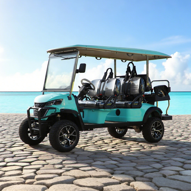 Wholesale Custom Lithium Electric Lifted Carts Golf Cart 6 Seater