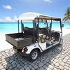 Street Legal Electric Mini Cargo Truck Lsv Golf Cart with Box