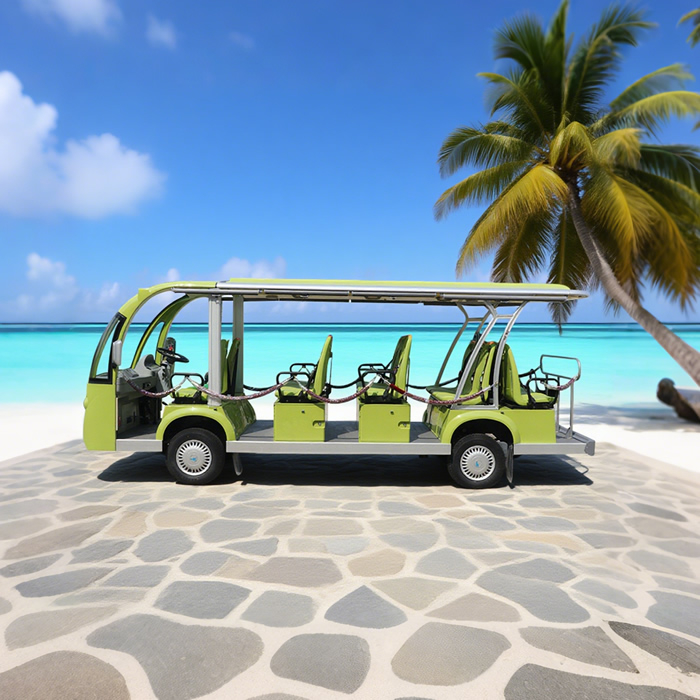 Wholesale High Quality 14 Seats Electric Sightseeing Cars