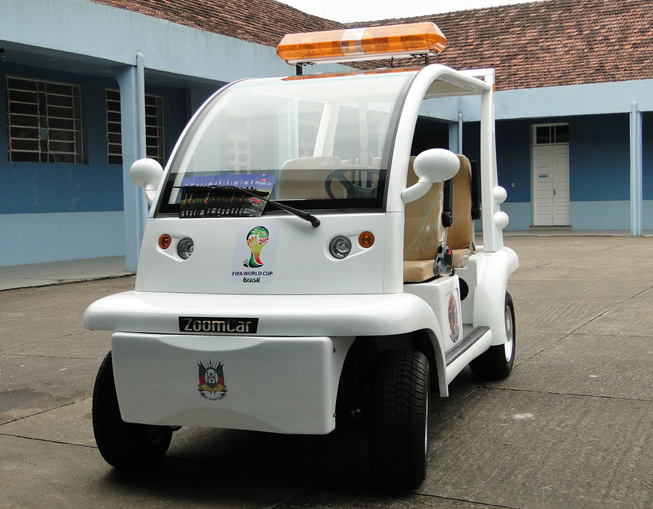 battery-powered electric patrol golf carts