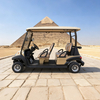 Four 4 Person Passenger Seater Electric Front Facing Golf Carts for Sale