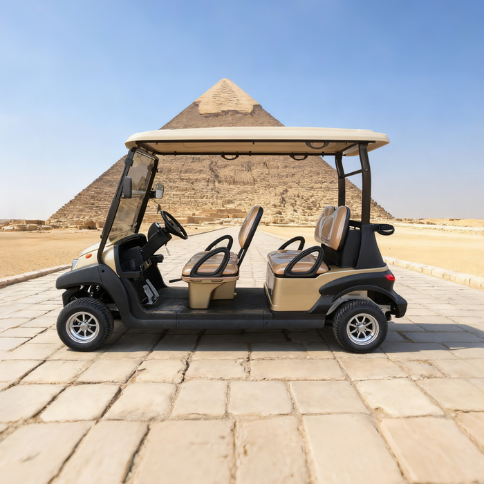 Four 4 Person Passenger Seater Electric Front Facing Golf Carts for Sale