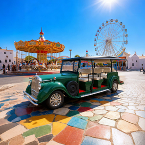 12 Seat Ev Electric Vintage Classic Car 