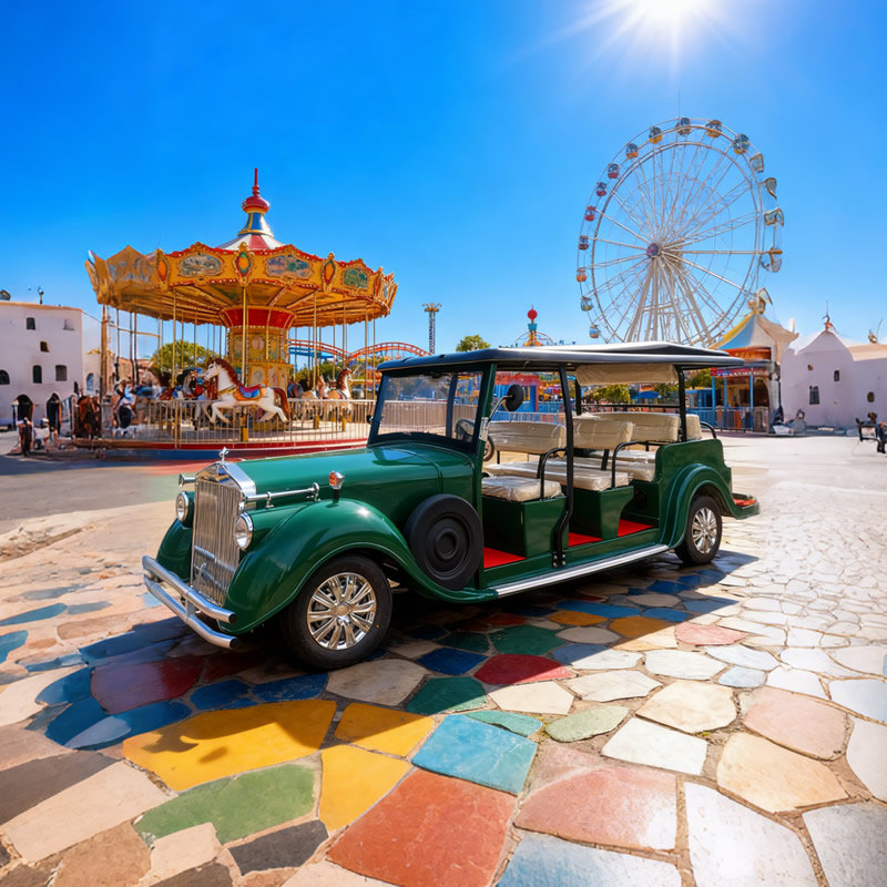 12 Seat Ev Electric Vintage Classic Car - EG6120K