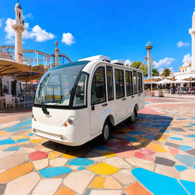 8 Seat Electric Sightseeing Bus with Door with Door 