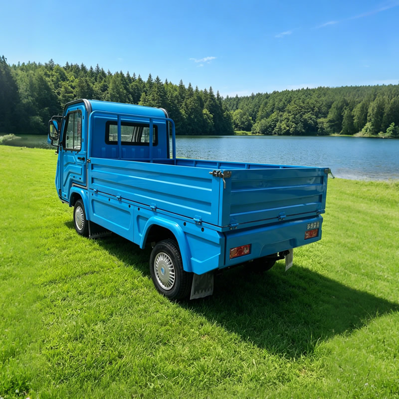 Electric Mini 4-Wheeler Cargo Truck | Enclosed Electric Utility Vehicle, Commercial Electric Transport Truck Manufacturer