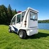 China Closed Electric Patrol Golf Cart with Doors