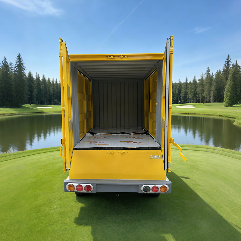 Custom Electric Box Truck Manufacturer | China Factory Direct 4 Wheel Electric Cargo Van for Export 