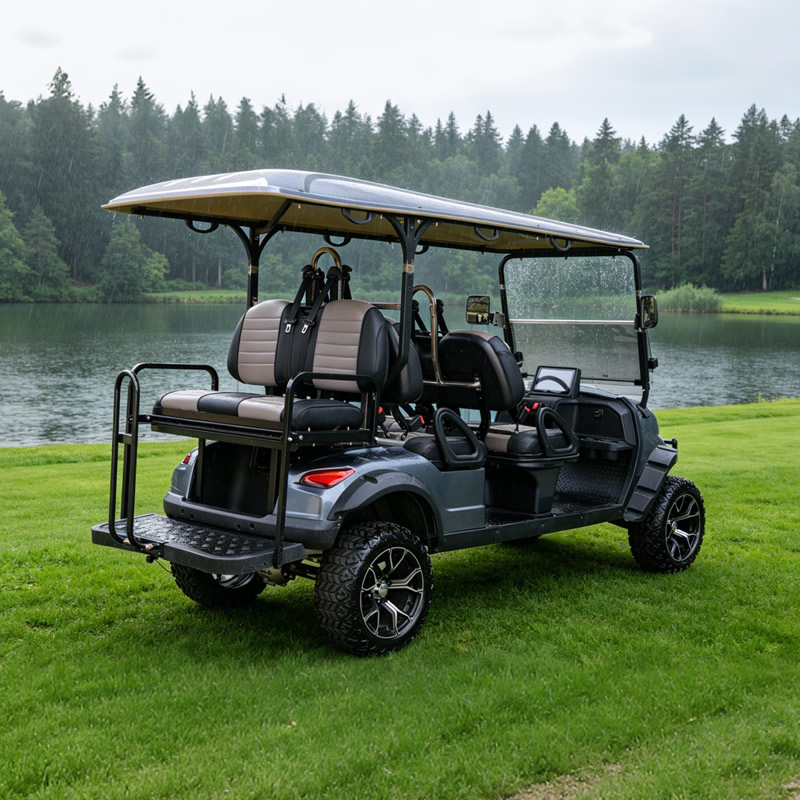 Custom Lithium Battery 48v Six 6 Seater Wholesale Golf Carts