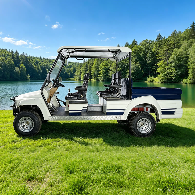 72V Electric 2wd Offroad Off Road Mini Pickup Truck Hunting Golf Cart - Eagle Golf Cart