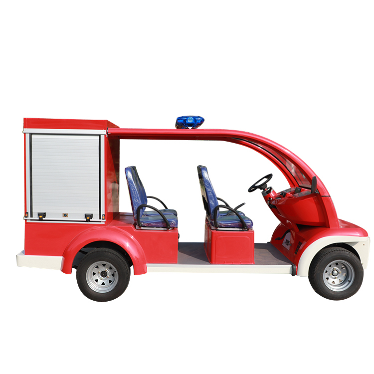Manufacturer Wholesale 2 Seats Mini Electric Fire Cart Truck with Box - EG6010F
