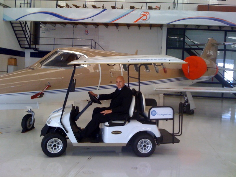 airport golf cart
