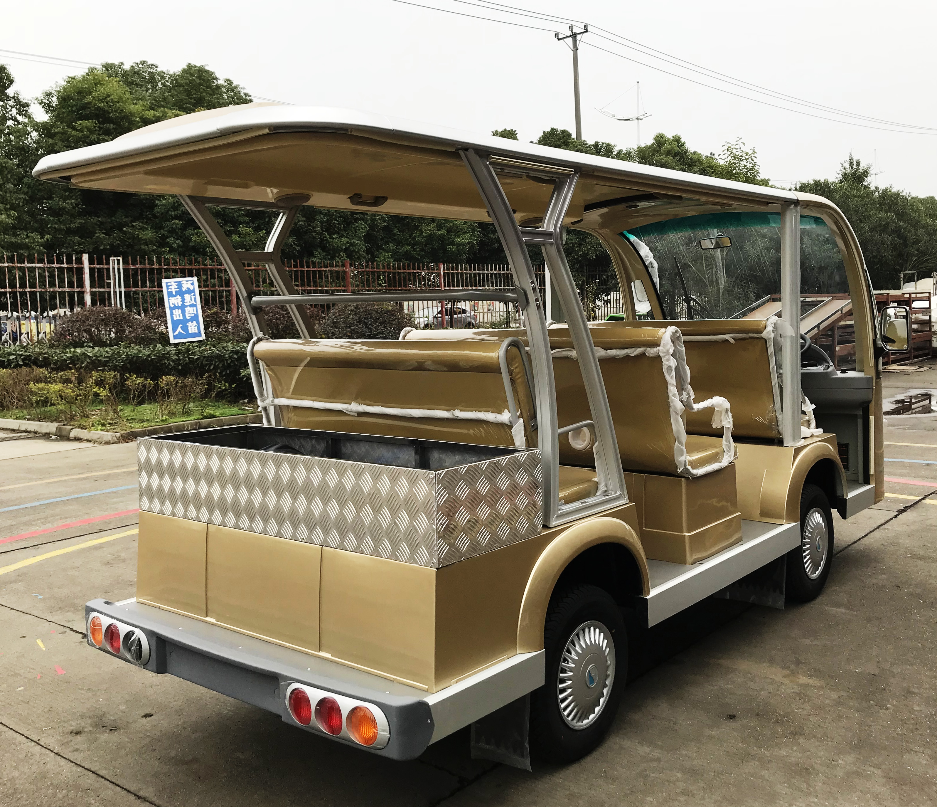 Custom sightseeing bus car vehicle