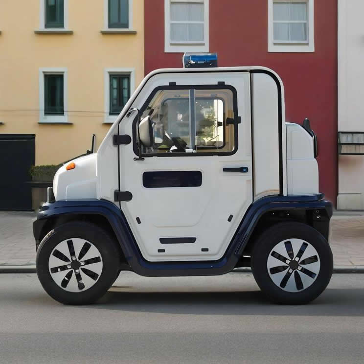 custom security electric patrol car cart