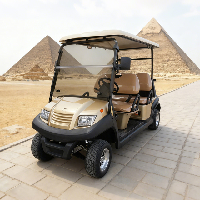 Four 4 Person Passenger Seater Electric Front Facing Golf Carts for Sale