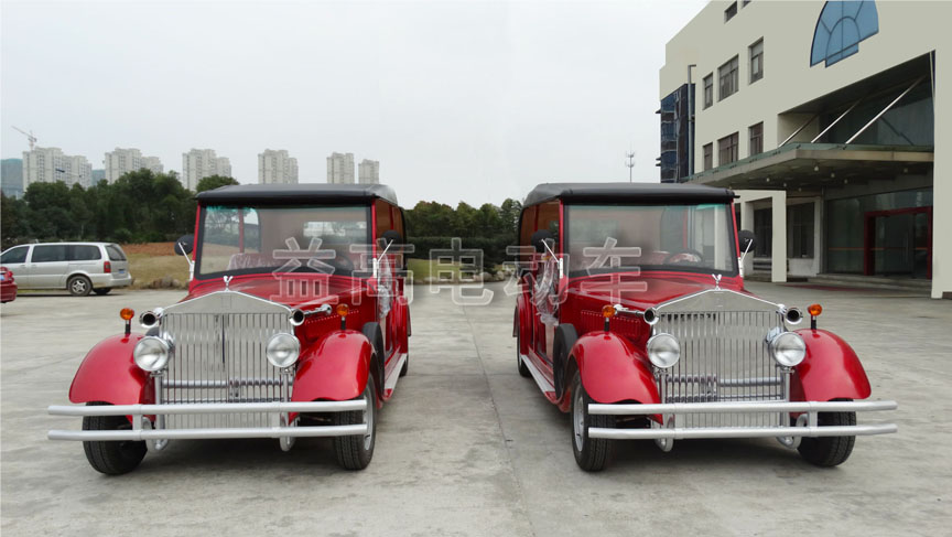 Electric classic vintage sightseeing vehicle factory direct shipment