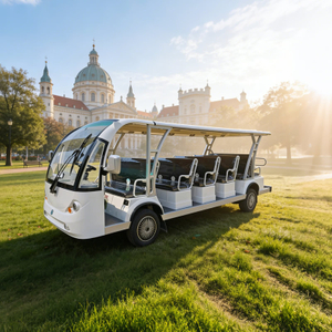 Electric Lsv Airport Minibus Shuttle Van