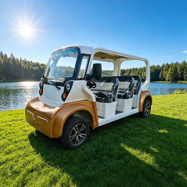  Luxury 8 Seater Electric Sightseeing Bus Car Supplier Manufacturer