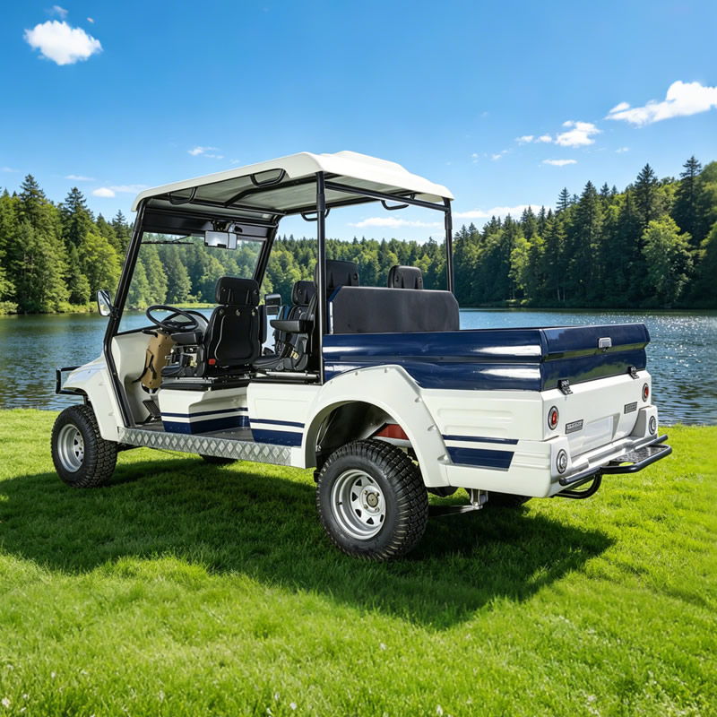 72V Electric 2wd Offroad Off Road Mini Pickup Truck Hunting Golf Cart - Eagle Golf Cart