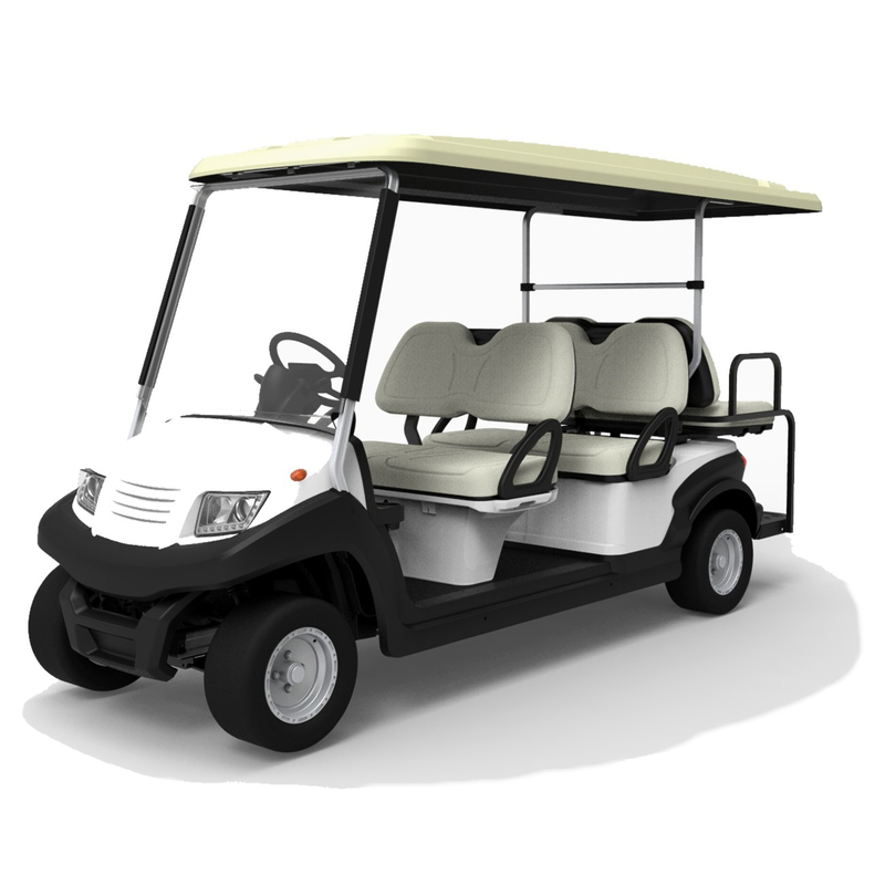 2+4 6 seater electric golf cart
