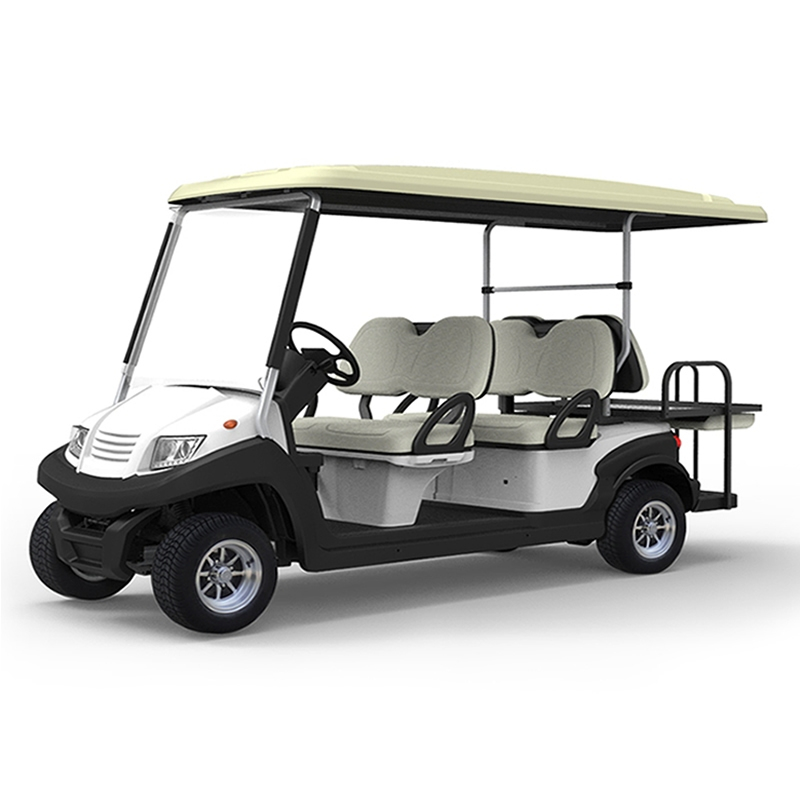 4+2 6 seater battery electric golf cart - 204AKSZ