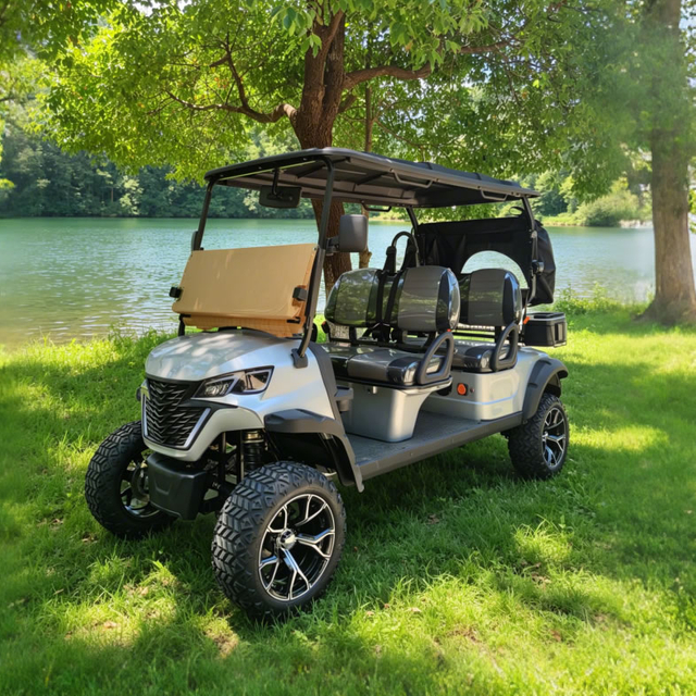 Custom Rear of 4 Seater Electric Golf Cart Manufacturer - Eagle Golf Cart