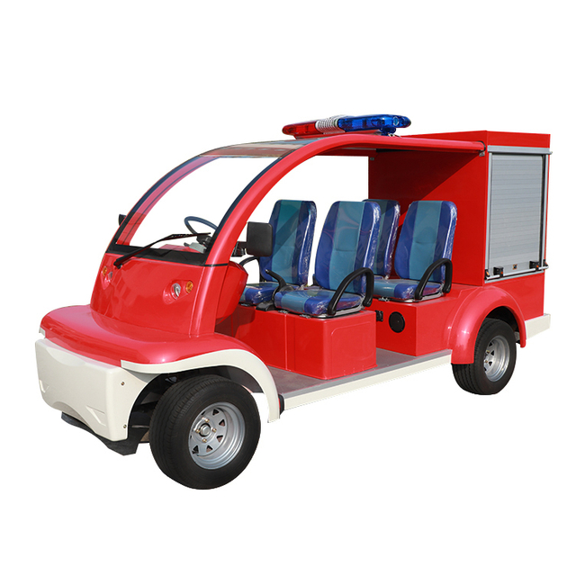 Manufacturer Wholesale 2 Seats Mini Electric Fire Cart Truck with Box - EG6010F