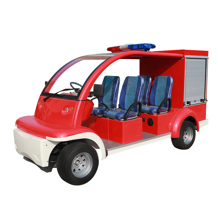 Manufacturer Wholesale 2 Seats Mini Electric Fire Cart Truck with Box - EG6010F