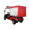 Custom 2 Seats Mini Electric Fire Food Golf Cart with Box - EG6010F