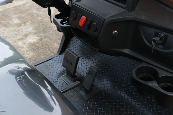 Electric Off Road Lifted Golf Cart with Cargo Box - EG204DHCX