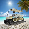 Custom Vehicle Sightseeing Bus Car 6 Passenger Person Seat Electric Golf Cart - Eagle Golf Cart