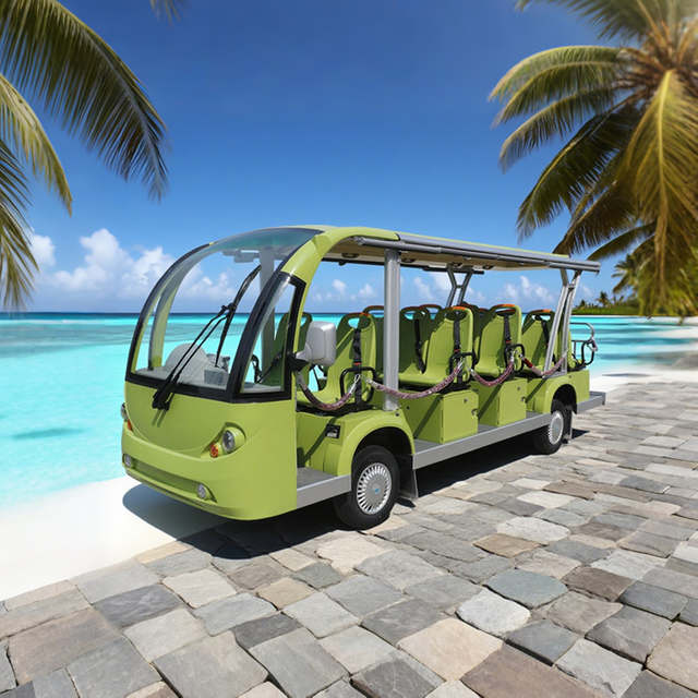 Wholesale High Quality 14 Seats Electric Sightseeing Cars