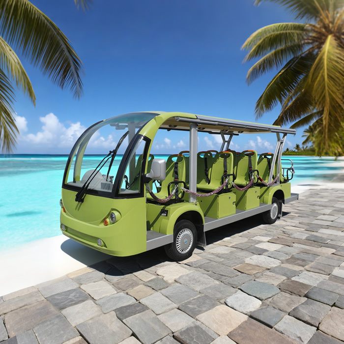 Wholesale High Quality 14 Seats Electric Sightseeing Cars