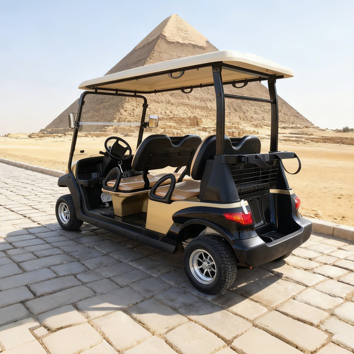 Four 4 Person Passenger Seater Electric Front Facing Golf Carts for Sale