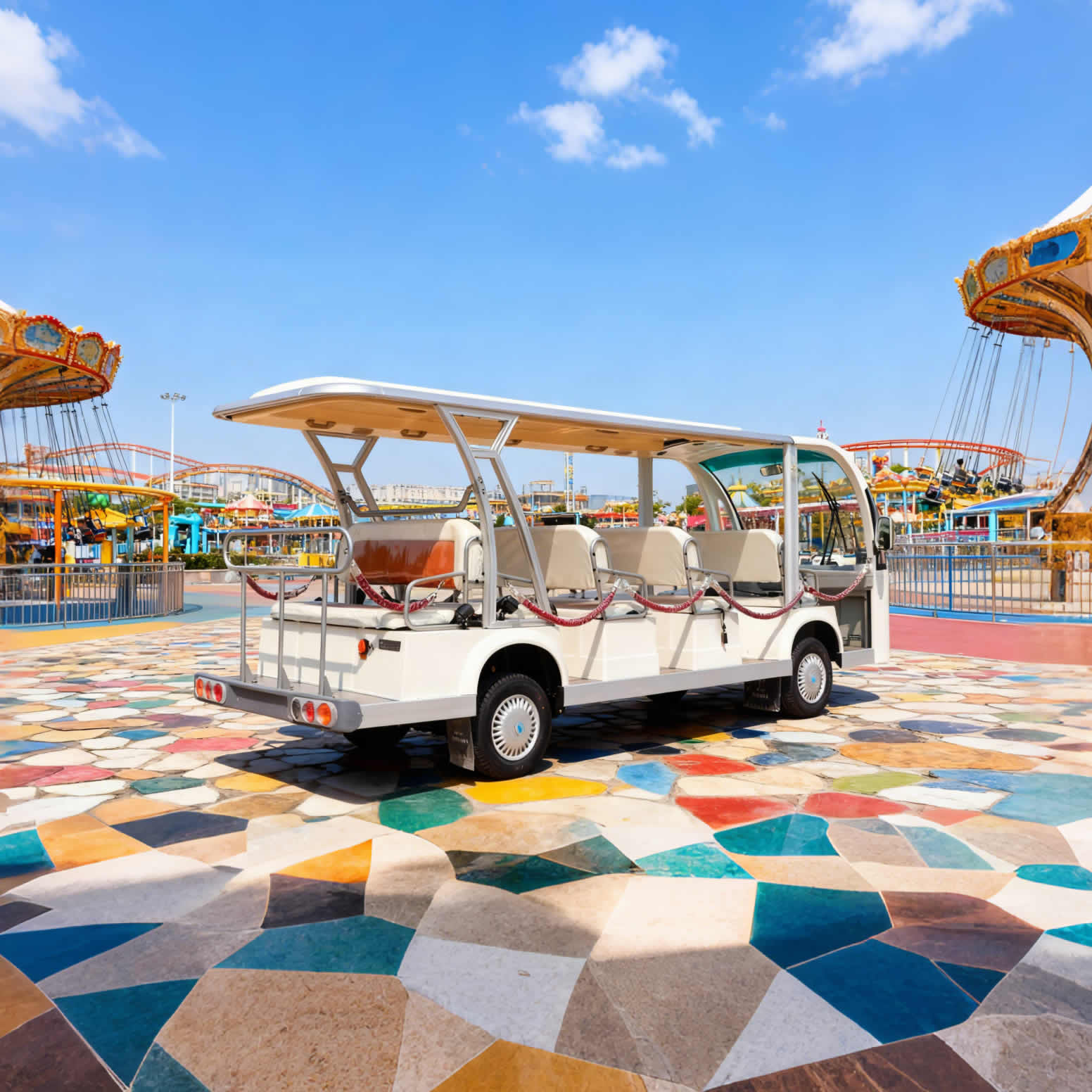 Wholesale High Quality 14 Seats Electric Sightseeing Cars