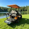 Luxury lifted utility 2+2 4 person seater golf cart