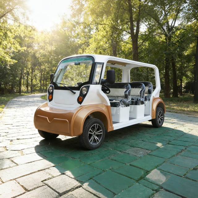  Luxury 8 Seater Electric Sightseeing Bus Car Supplier Manufacturer