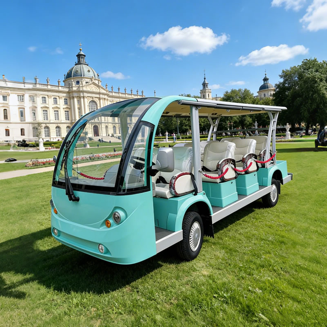 Wholesale High Quality 14 Seats Electric Sightseeing Cars
