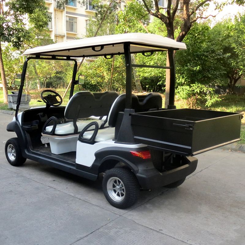 4 seater electric golf cart with cargo box - EG204AH