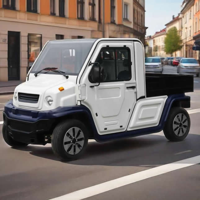 custom security electric patrol car cart