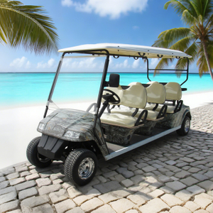 Sightseeing Vehicle 6 Passenger Person Seat Electric Buggy Golf Cart - Eagle Golf Cart