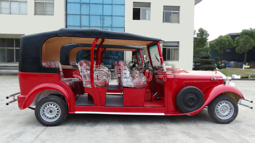 Electric classic vintage sightseeing vehicle factory direct shipment