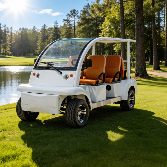 6 Seater Electric Golf Cart for Sale - China Commercial Golf Buggy Supplier 
