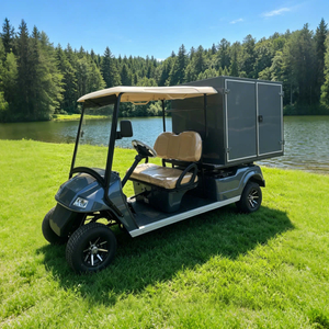 Manufacturer Beverage Golf Cart Utility With Enclosed Box - Eagle Golf Cart