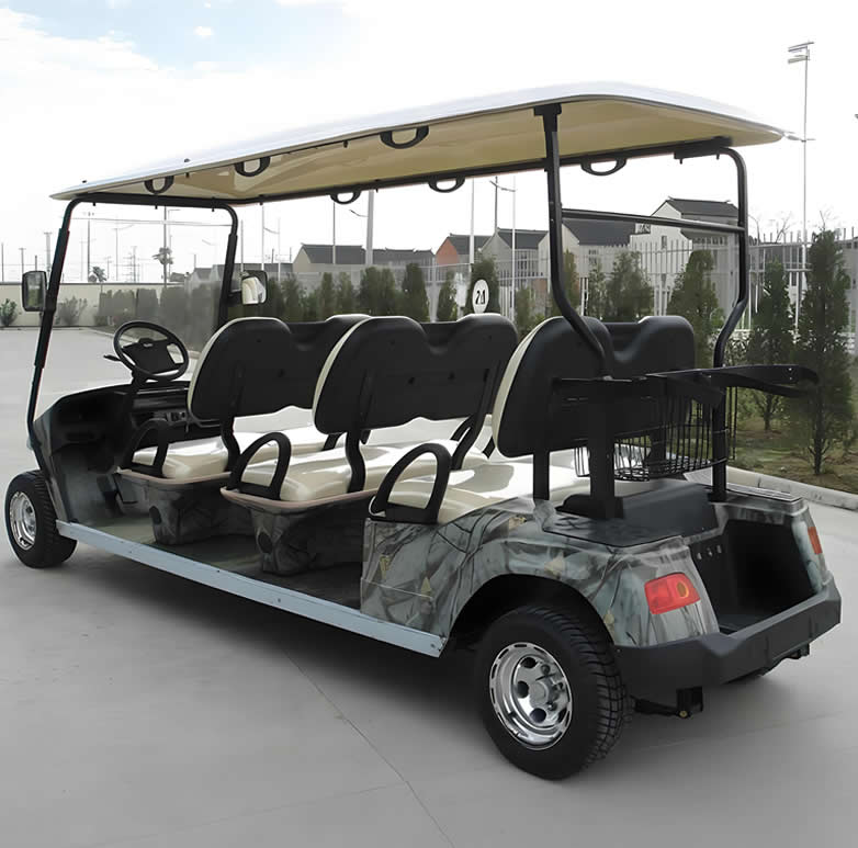 Sightseeing Vehicle 6 Passenger Person Seat Electric Buggy Golf Cart - EG2048KSZ