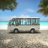 Custom 11 Seats Electric Shuttle Sightseeing Bus car Manufacturer 